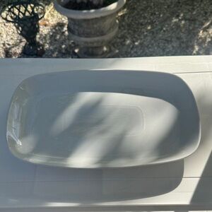Fortessa Fine Porcelain White 14” Platter, Made in Germany